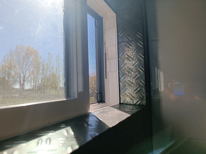 New uPVC Sliding Window with Tile Jamb
